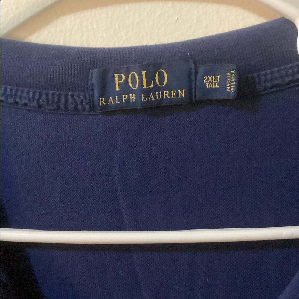 Polo by Ralph Lauren Men's Blue Yacht Club  Vintage Polo - Picture 3 of 5